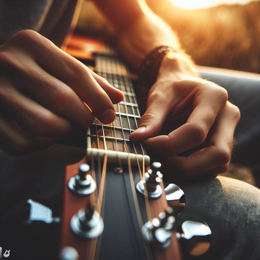 Tuning a Guitar